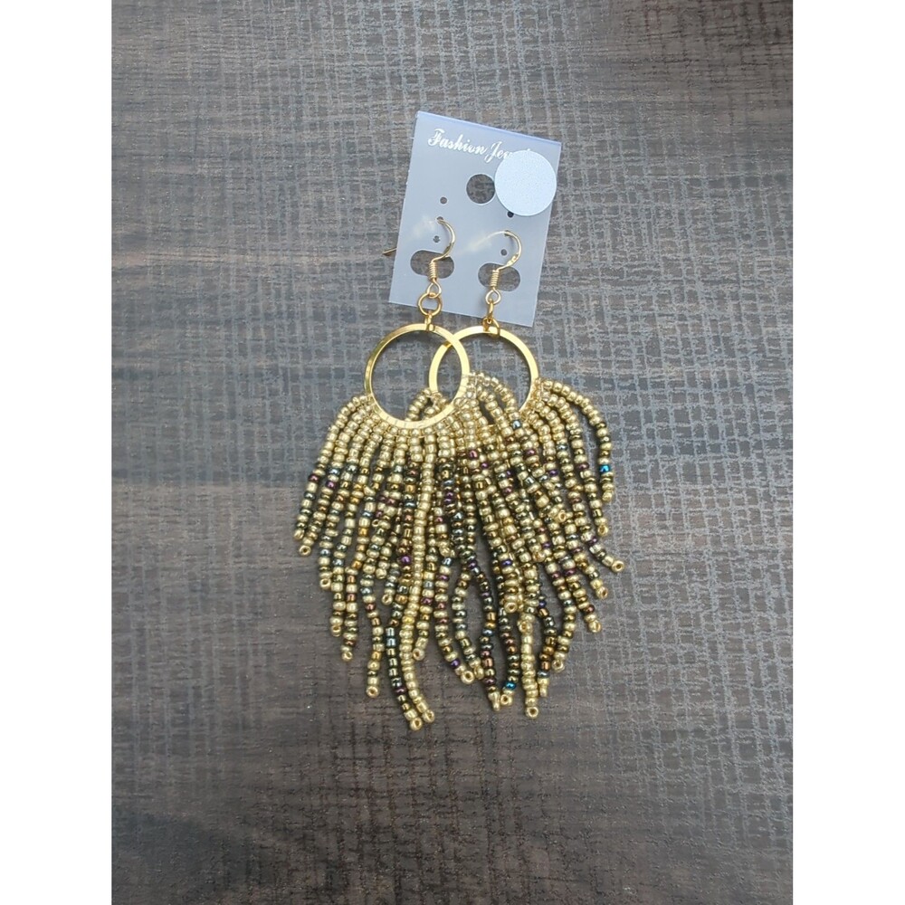 Seed Bead Earrings